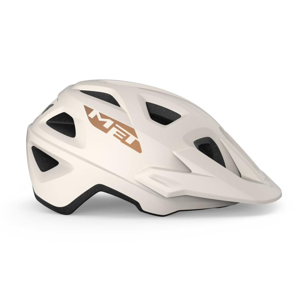 Fietshelm - MET Echo - Off-White/Bronze Fietshelm - MET Echo - Off-White/Bronze